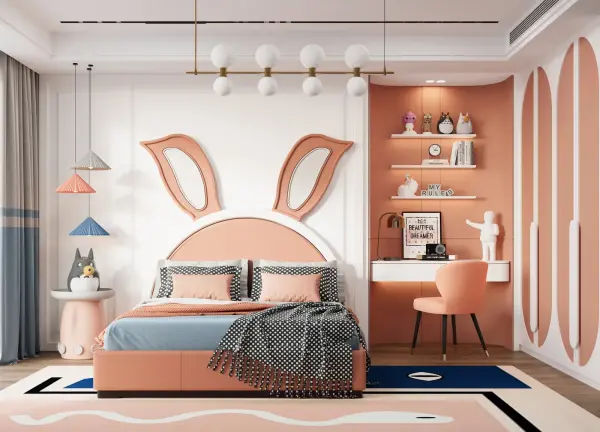 Kids bedroom interior design 4 by Visioncraft Interiors – Hyderabad