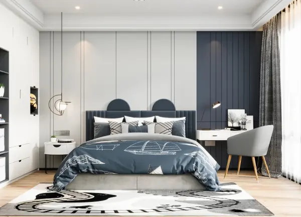 Kids bedroom interior design 5 by Visioncraft Interiors – Hyderabad