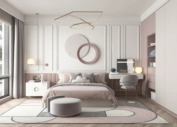 Kids bedroom interior design 6 by Visioncraft Interiors – Hyderabad