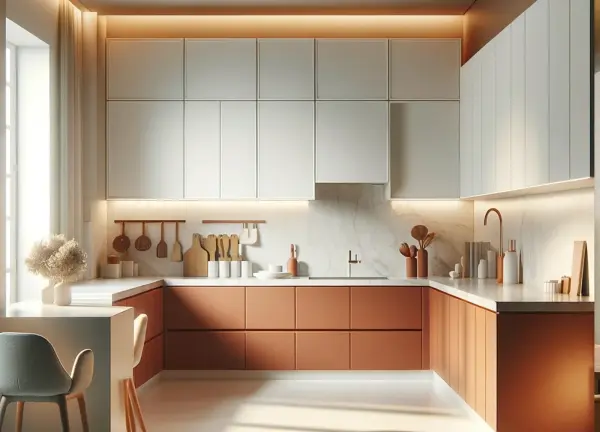 Modular kitchen interior design 11 by Visioncraft Interiors – Hyderabad