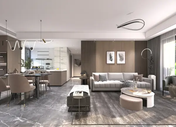 Living room interior design 12 by Visioncraft Interiors – Hyderabad