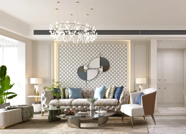Living room interior design 14 by Visioncraft Interiors – Hyderabad