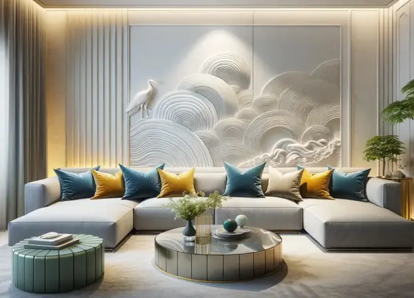 Living room interior design 15 by Visioncraft Interiors – Hyderabad
