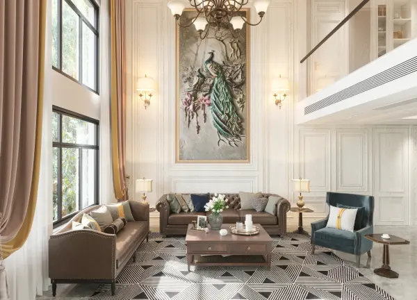 Living room interior design 7 by Visioncraft Interiors – Hyderabad