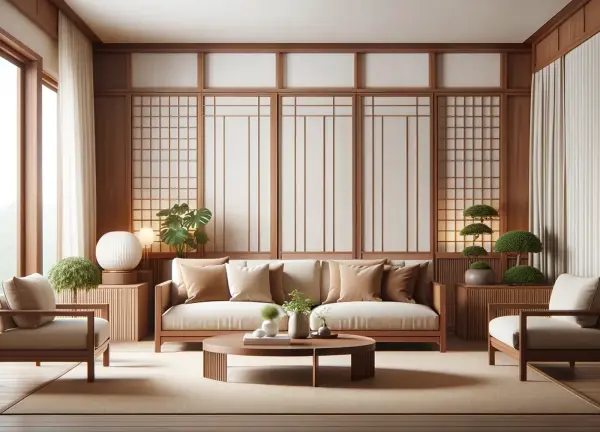 Drawing room interior design 1 by Visioncraft Interiors – Hyderabad